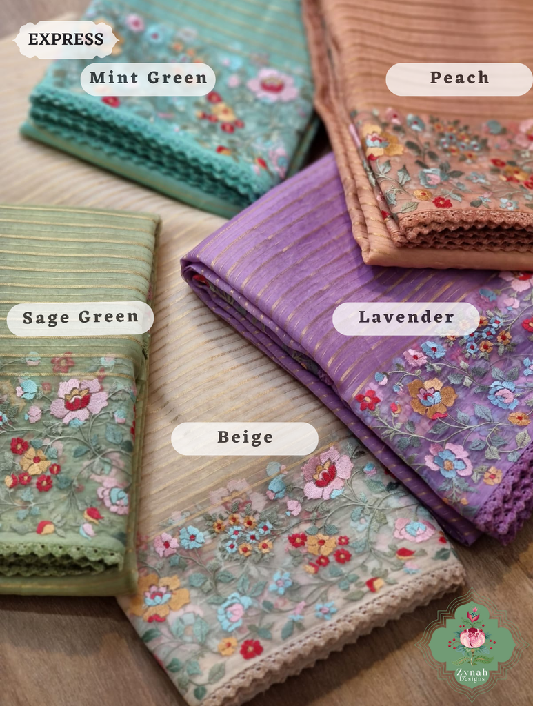 Organza Silk Sarees 2
