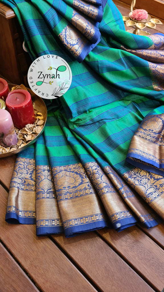 Zynah Pure Tussar Banarasi Silk Saree with Antique Zari; Custom Stitched/Ready-made Blouse, Fall, Petticoat; Shipping available USA, Worldwide
