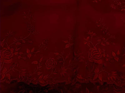 Zynah Pure Organza Saree with Cutwork & Embroidery; Custom Stitched/Ready-made Blouse, Fall, Petticoat; Shipping available USA, Worldwide Zynah Pure Organza Saree with Cutwork & Embroidery; Custom Stitched/Ready-made Blouse, Fall, Petticoat; Shipping available USA, Worldwide