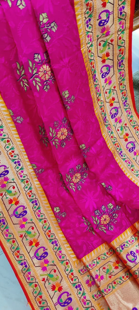 Zynah Banarasi Khaddi Georgette Saree with Chikankari Work; Custom Stitched/Ready-made Blouse, Fall, Petticoat; Shipping available USA, Worldwide