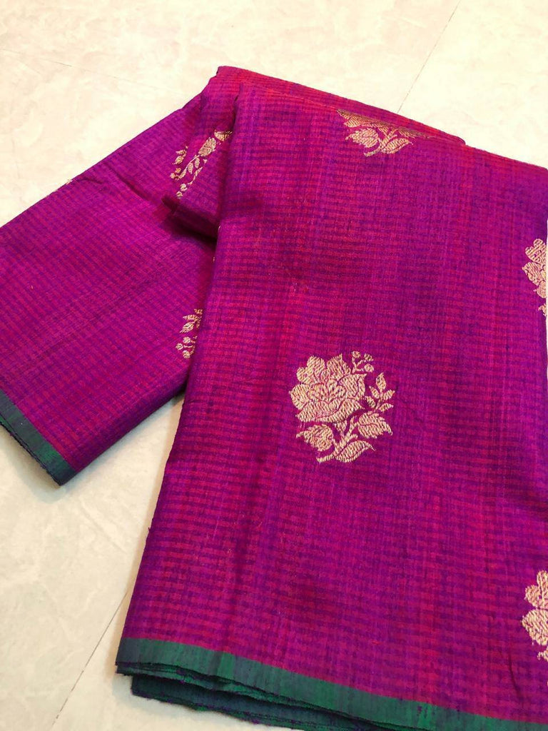 Zynah Pure Banarasi Silk Handloom Saree with hand brush dyed, Silk-marked; Custom Stitched/Ready-made Blouse, Fall, Petticoat; Shipping available USA, Worldwide